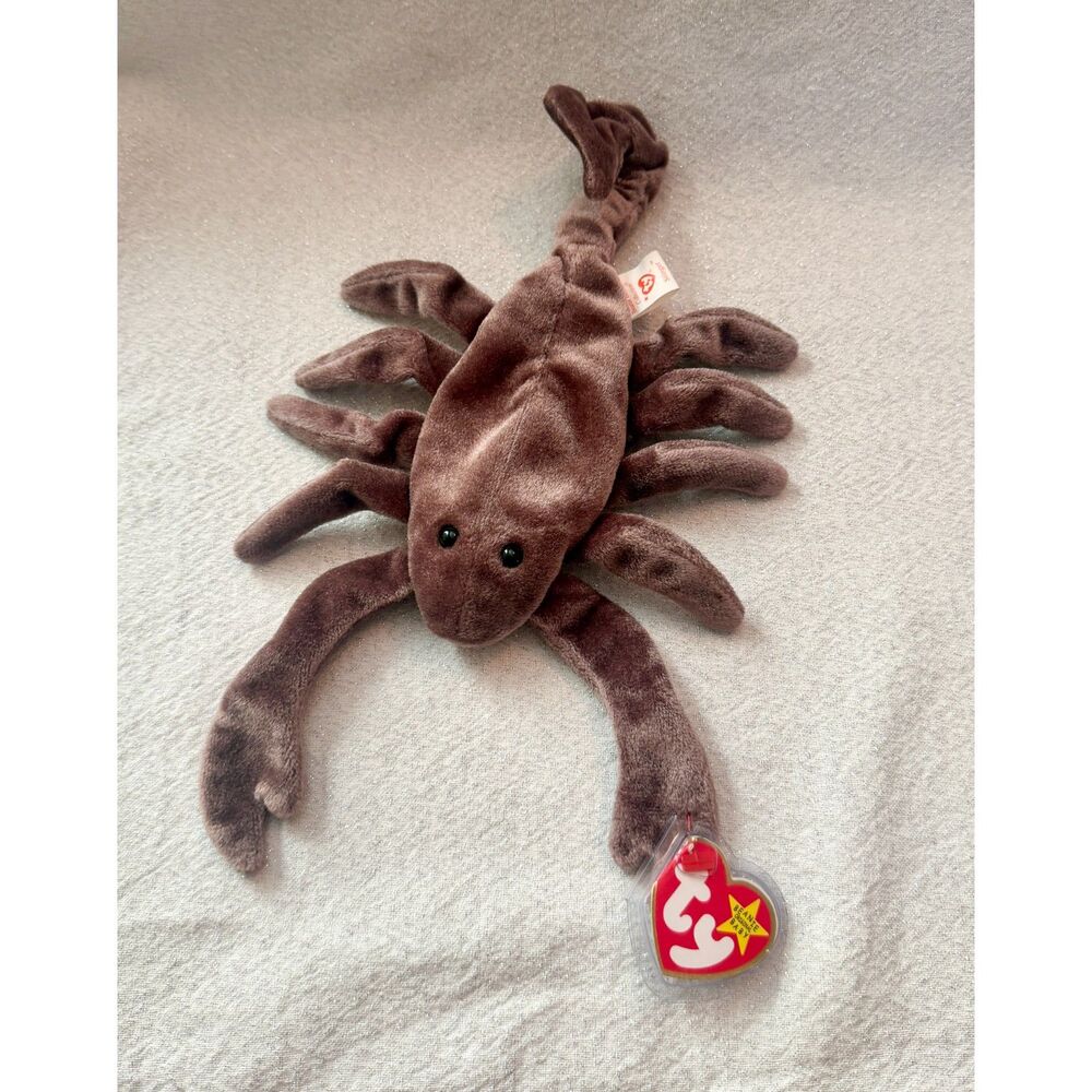 Ty Beanie Baby - STINGER the Scorpion 8" NEW MWMTs Plush Stuffed Animal Toy